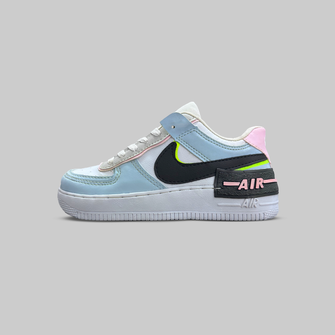 Air Force Shadow - Azul/Rosa/Verde