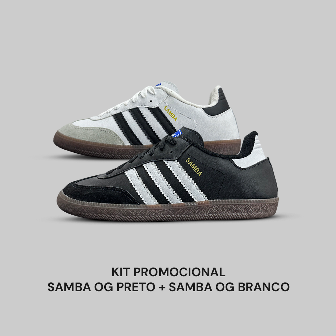 Kit Samba OG - Preto + Branco